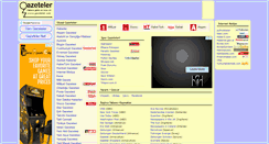 Desktop Screenshot of gazeteler.com
